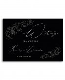 Tablica powitalna dla gości...