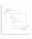 Zaproszenie ślubne...