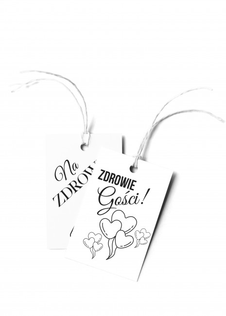 Zawieszki z hasłami na...