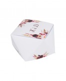 Ślubne pudełko-kryształ w...