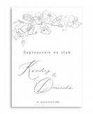 Zaproszenie ślubne w stylu...