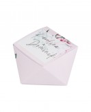 Ślubne pudełko-kryształ - z...