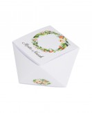 Ślubne pudełko-kryształ - z...