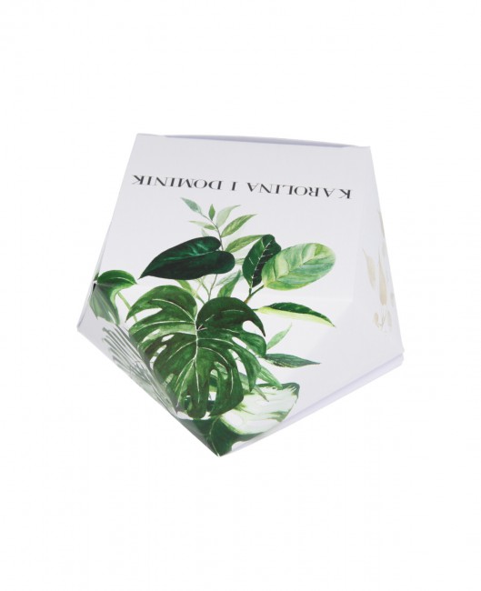 Ślubne pudełko-kryształ -...