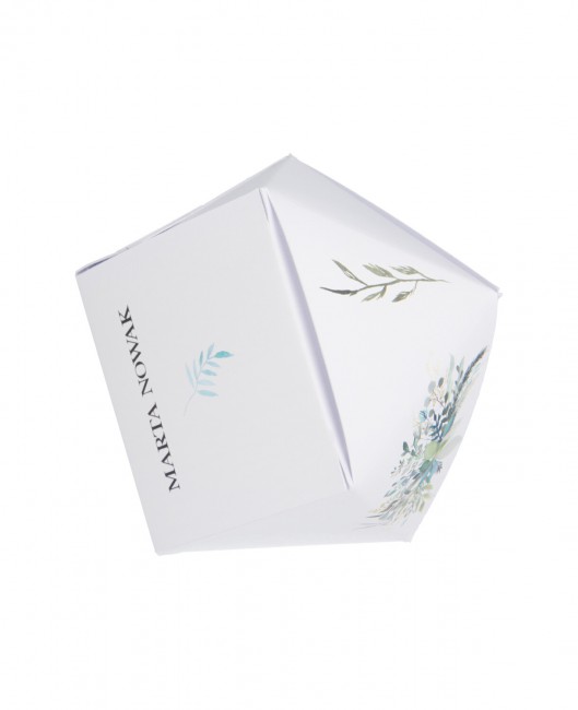 Ślubne pudełko-kryształ - z...