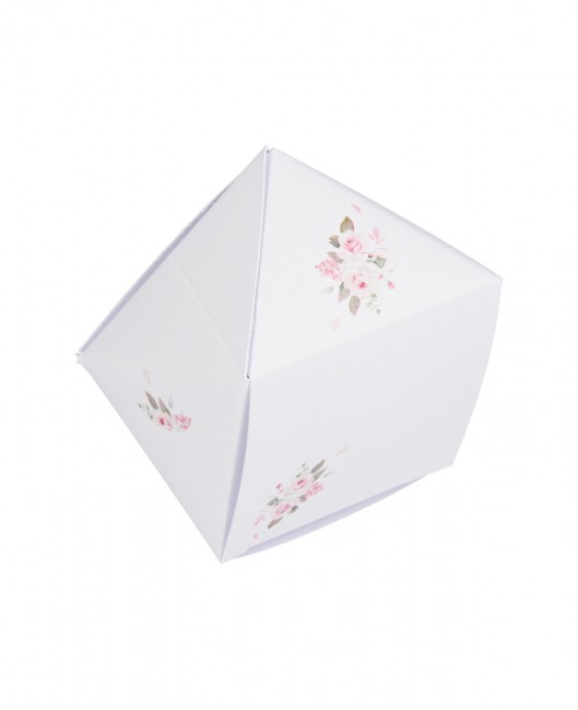 Ślubne pudełko-kryształ - z...