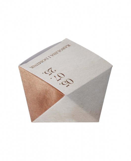 Ślubne pudełko-kryształ - w...