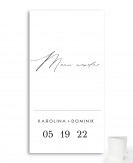 Nowoczesne menu weselne w...