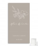 Składane menu weselne na...