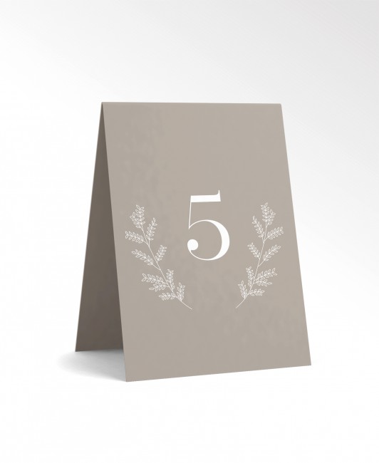 Składany numer stolika z...