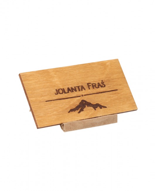 Drewniana winietka weselna...