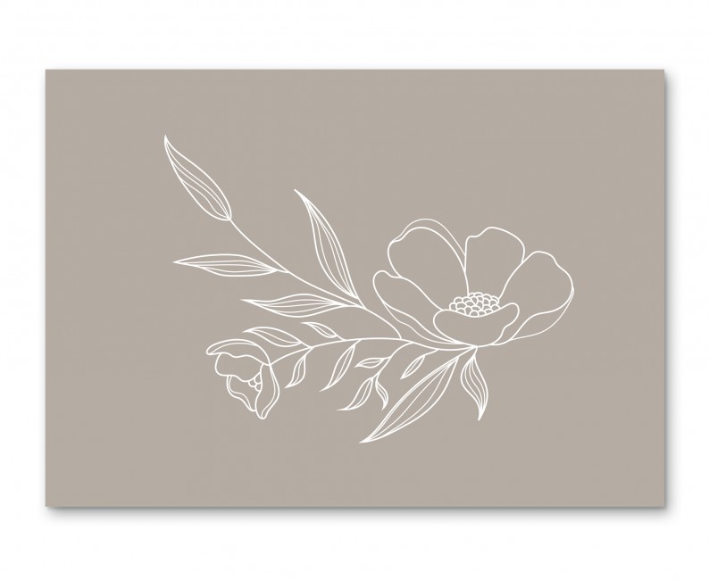 Zaproszenie ślubne poziome...