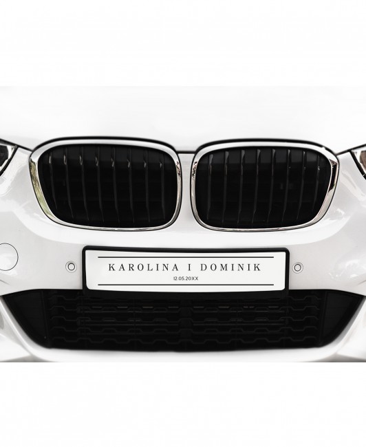 Tablice rejestracyjne na...