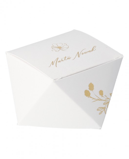 Ślubne pudełko-kryształ -...