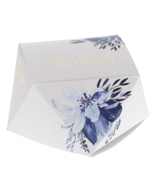 Ślubne pudełko-kryształ ze...