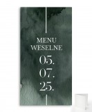 Menu weselne składane w...