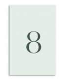 Numer stolika - zielona...