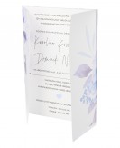 Zaproszenie ślubne z kalką...