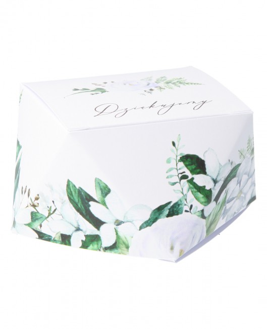 Ślubne pudełko-kryształ -...