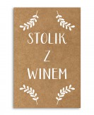 Karta z nazwą atrakcji...