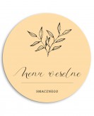 Menu weselne okrągłe...