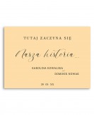 Tablica powitalna dla gości...