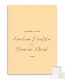 Składane zaproszenie ślubne...