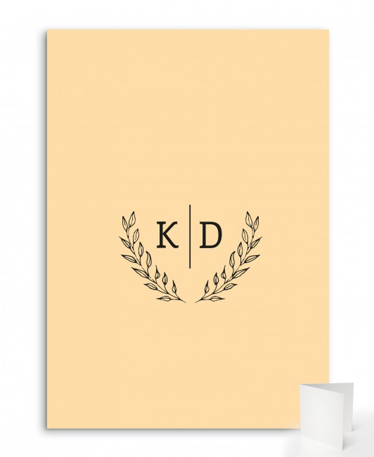 Składane zaproszenie ślubne...