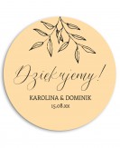 Ślubna naklejka nowoczesna...
