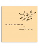 Zaproszenie ślubne...