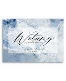 Tablica powitalna dla gości...