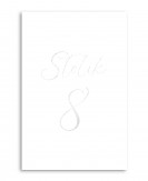 Numer stolika weselnego...