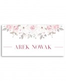 Winietka ślubna z różami