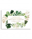 Złocone naklejki ślubne na...