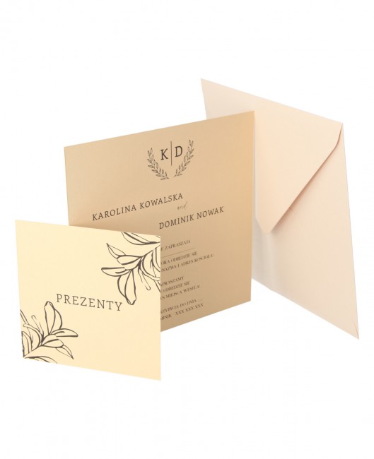 Zaproszenie ślubne...