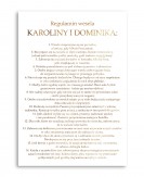 Złocony regulamin...