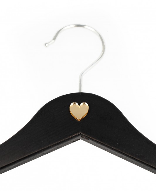 Drewniany wieszak ślubny w...