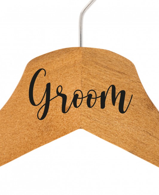 Drewniany wieszak w kolorze...