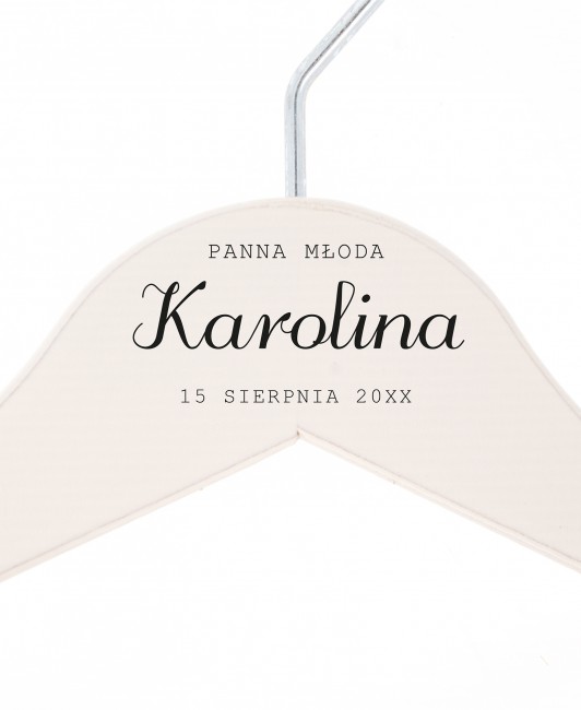 Wieszak ślubny z...