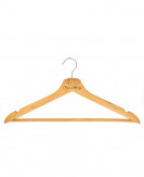 Drewniany wieszak ślubny z...