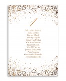 Spis gości przy stole...