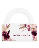 Pudełko na ciasto weselne z...