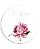 Menu weselne okrągłe z...