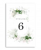 Numer na stolik weselny...