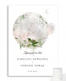 Ślubne zaproszenie składane...