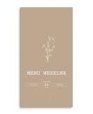 Weselna karta dań...