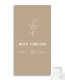 Karta dań weselnych - menu...