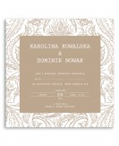 Zaproszenie ślubne...