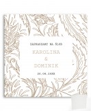 Zaproszenie ślubne...