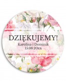 Naklejka ślubna z własnymi...